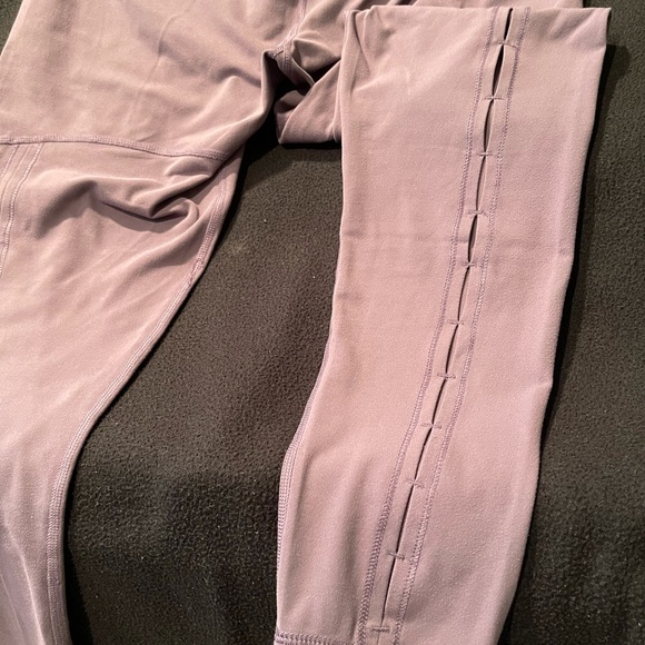 Ladies Yogalicious Leggings, Mauve, size L - Picture 3 of 8